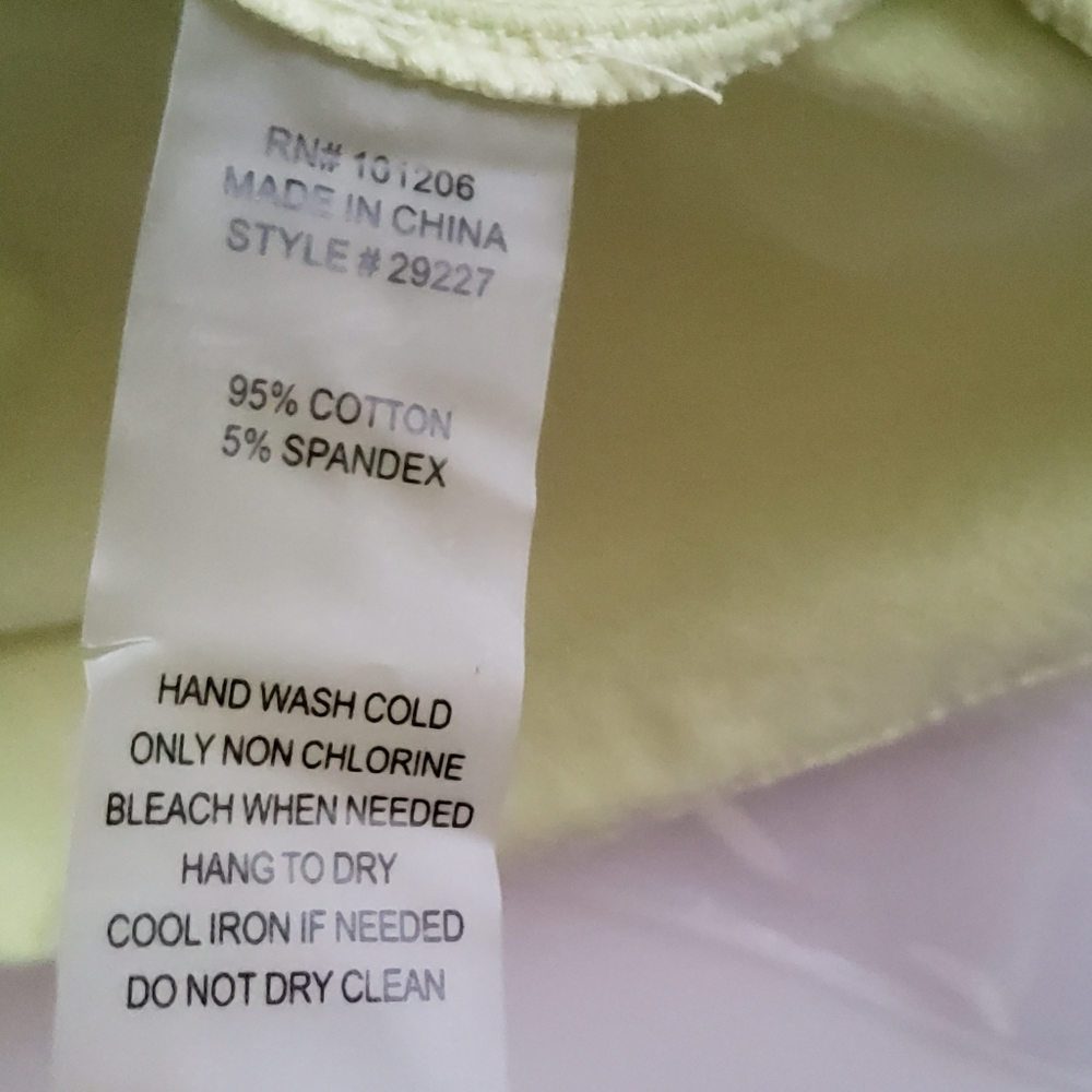 Soft Surroundings Underwire Cami Tank Top Size 36B Green - Picture 8 of 9